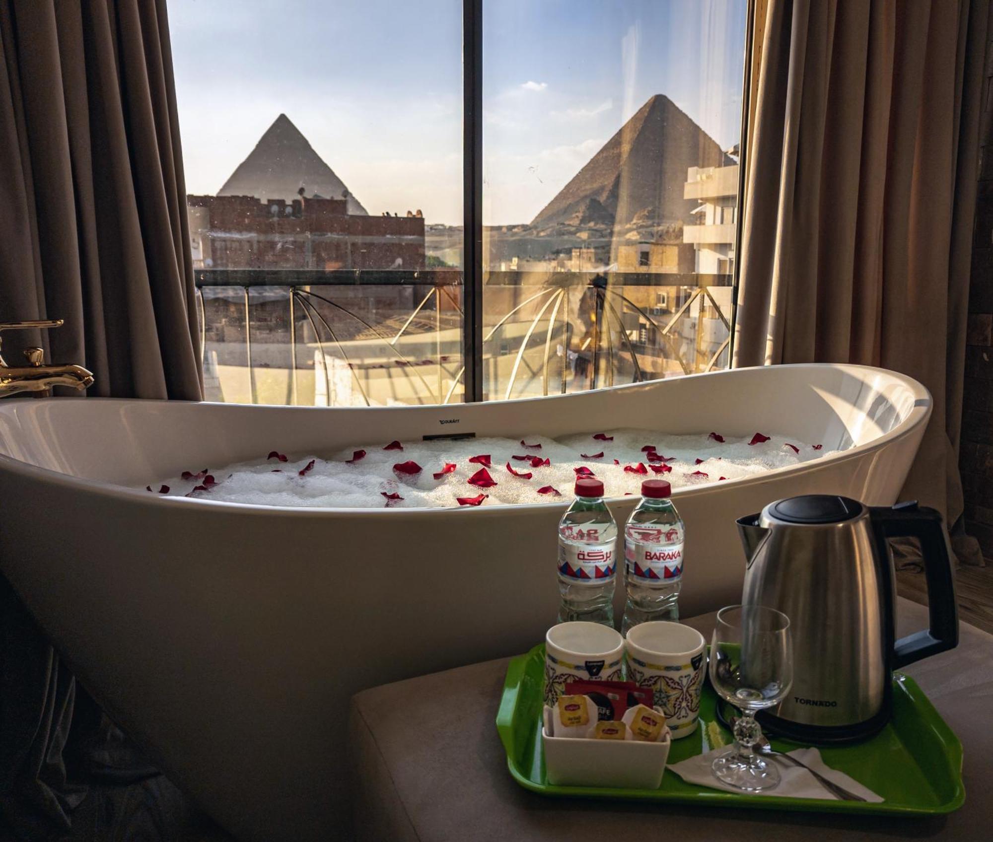Jimmy Pyramids Hotel Kafret el-Gabal 外观 照片