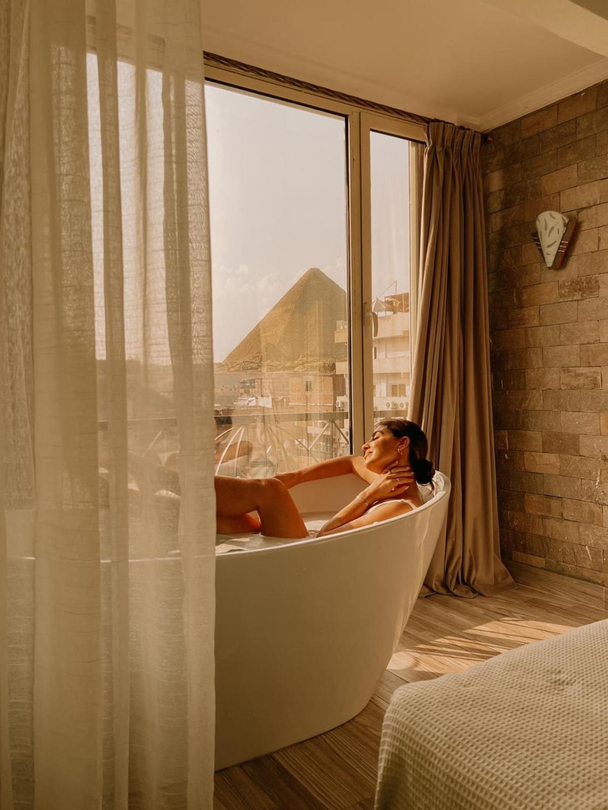 Jimmy Pyramids Hotel Kafret el-Gabal 外观 照片